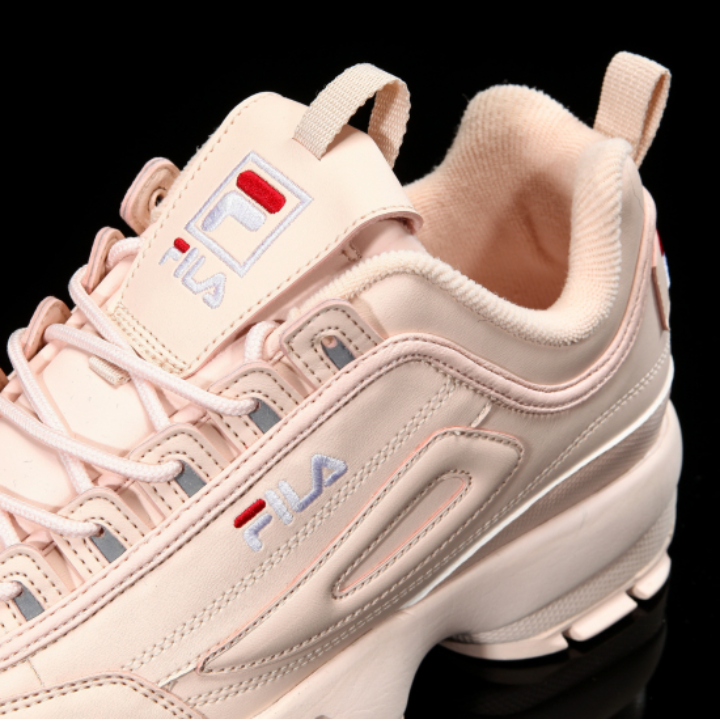 fila disruptor pale pink